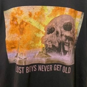DisneyParks Peter Pan Lost Boys Never Get Old Adult Tshirt XL New With Tag